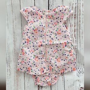 Carter's Pink Jumpsuit with Whimsical Print